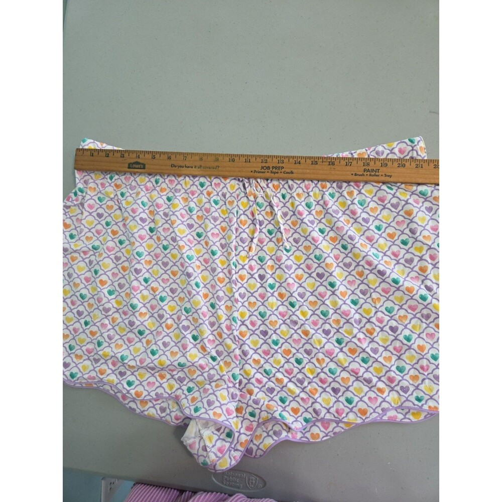 Roller Rabbit x Target Women’s Geo Hearts Pajama shorts 2x new with tags - Picture 4 of 5